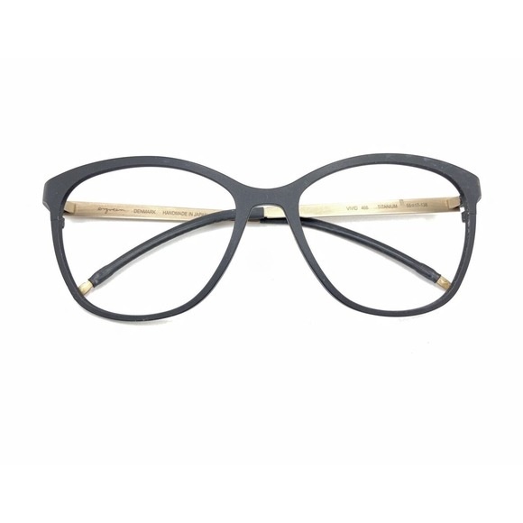 Orgreen Vivid 466 Titanium Matte Black Gold Sunglasses Frames 55-17 138 Japan - Picture 12 of 12